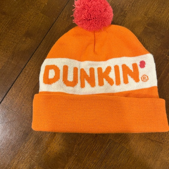 Accessories - Dunkin' Orange and Cream Beanie with Pom Pom